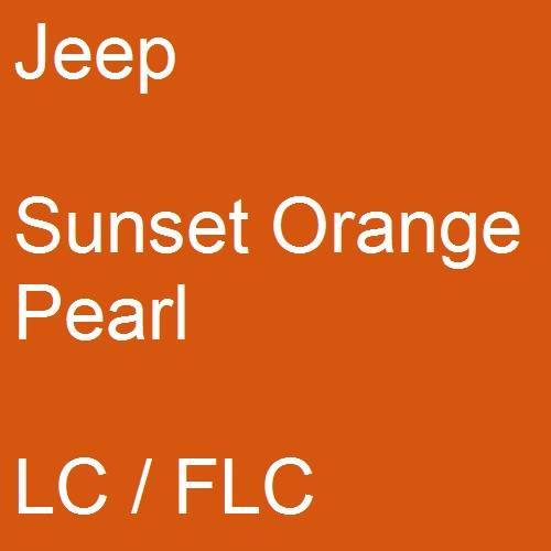 Jeep, Sunset Orange Pearl, LC / FLC.